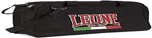LEONE 1947 AC910 Borsa Medica Nera Chiusura Zip