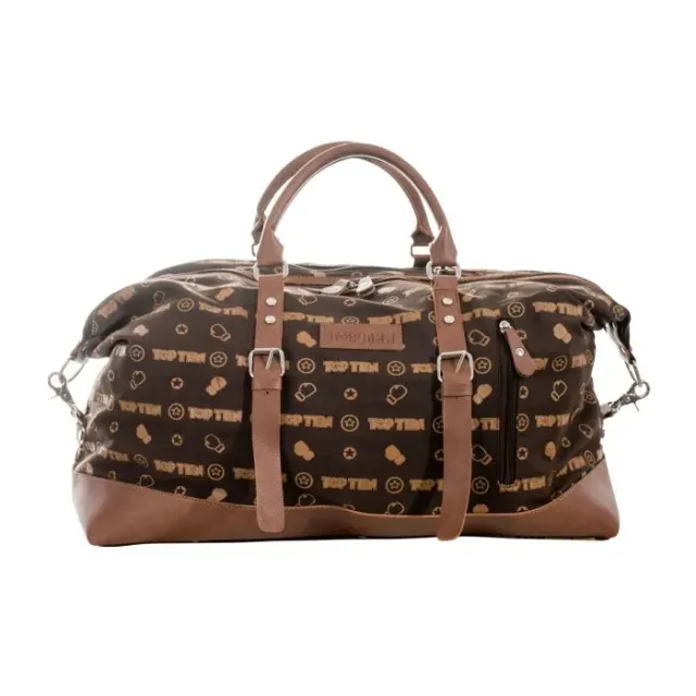 TOP TEN Weekender borsa viaggio 60 cm marrone capiente