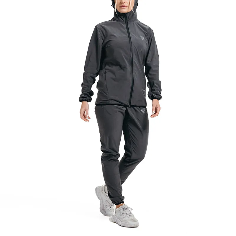 RDX H2 tuta sauna donna Heat Suit elastica antivento