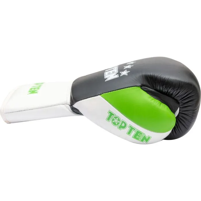 Top Ten Profi Tricolore guanti boxe pelle Muay Thai
