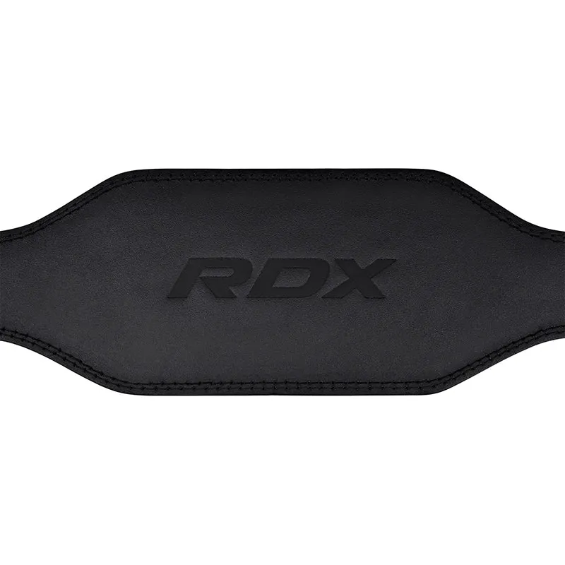 RDX Cintura Sollevamento Pesi Pelle 6 Pollici