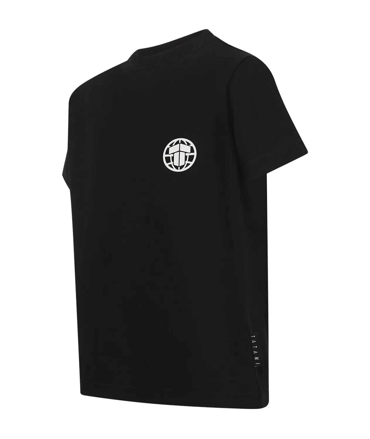 Tatami Fightwear Globe t-shirt bambino nera cotone
