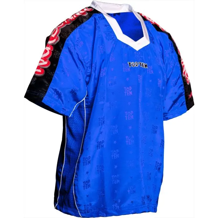 TOP TEN Graffiti t-shirt kickboxing scollo a V
