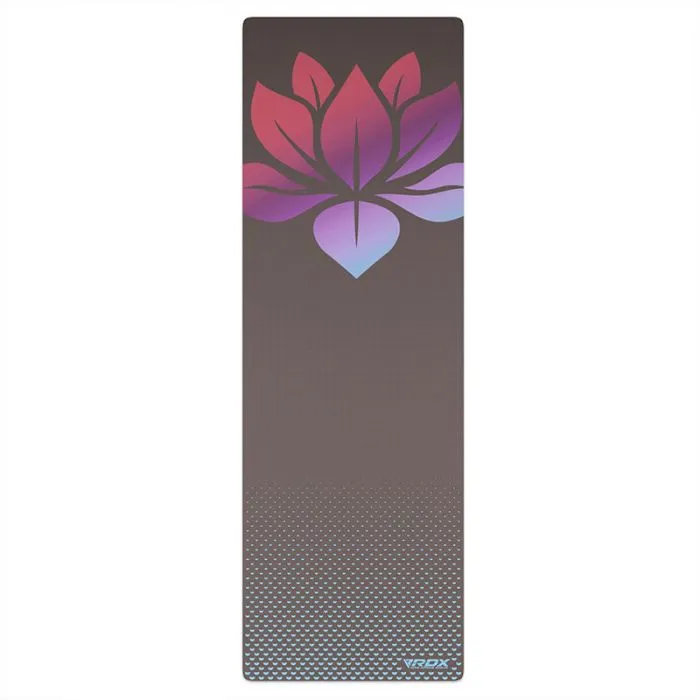 RDX D1 Tappetino Yoga 6mm Grigio Antiscivolo