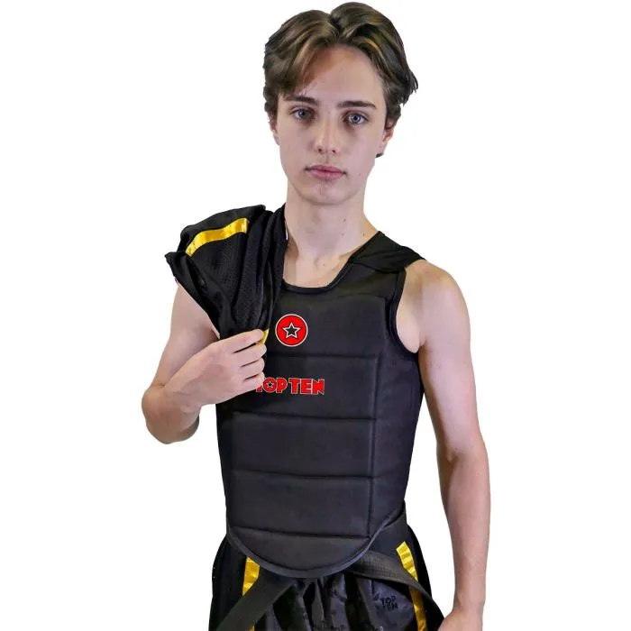 TOP TEN Signet corpetto bambini kickboxing mesh