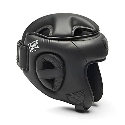 Leone 1947 casco boxe L pelle parazigomi