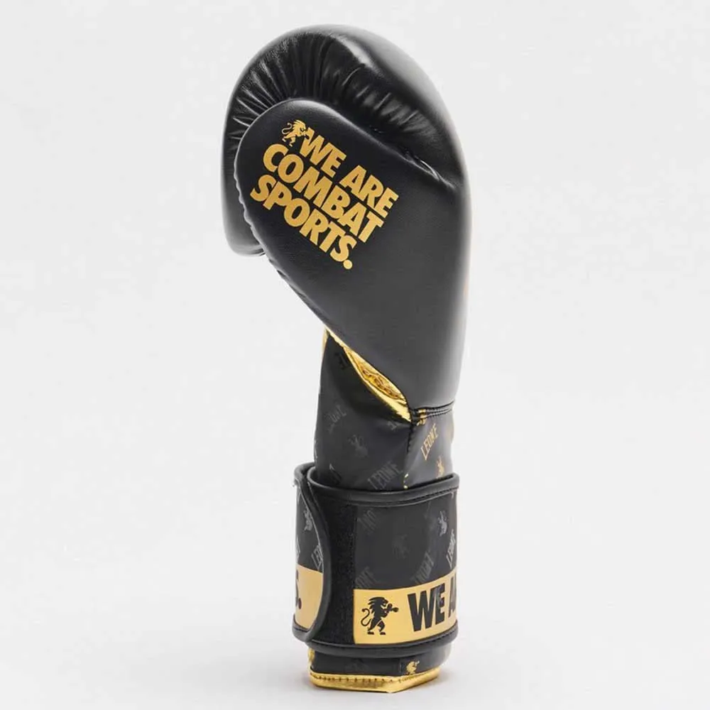 Leone1947 DNA guanti boxe 10 oz pelle sintetica neri