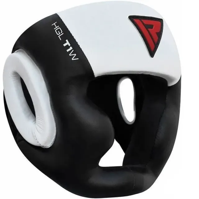RDX T1 casco boxe pelle parazigomi gel