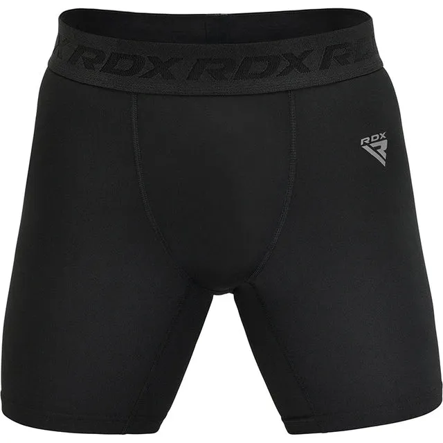 RDX T15 Shorts Compressione Neri Uomo MMA