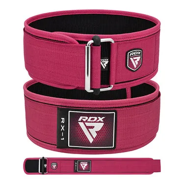 RDX RX1 cintura sollevamento donna nylon 4 pollici