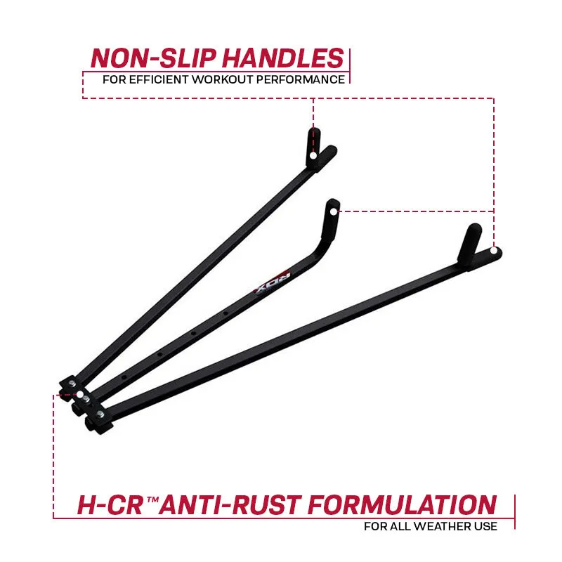RDX X1 divaricatore gambe acciaio nero antiruggine