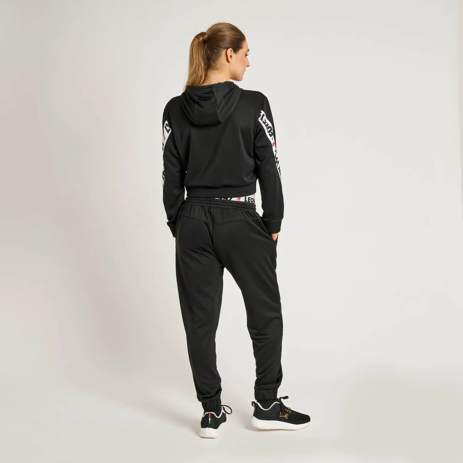 Leone 1947 Stripe 47 ABX213 felpa donna con zip