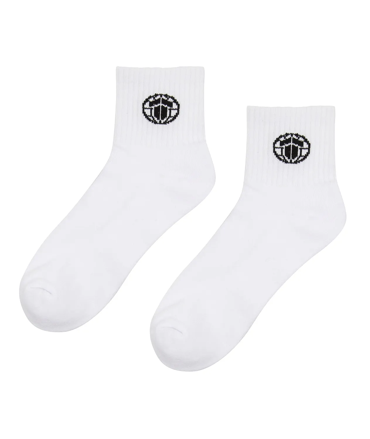 Tatami Fightwear Half Crew calzini bianchi 1 paio