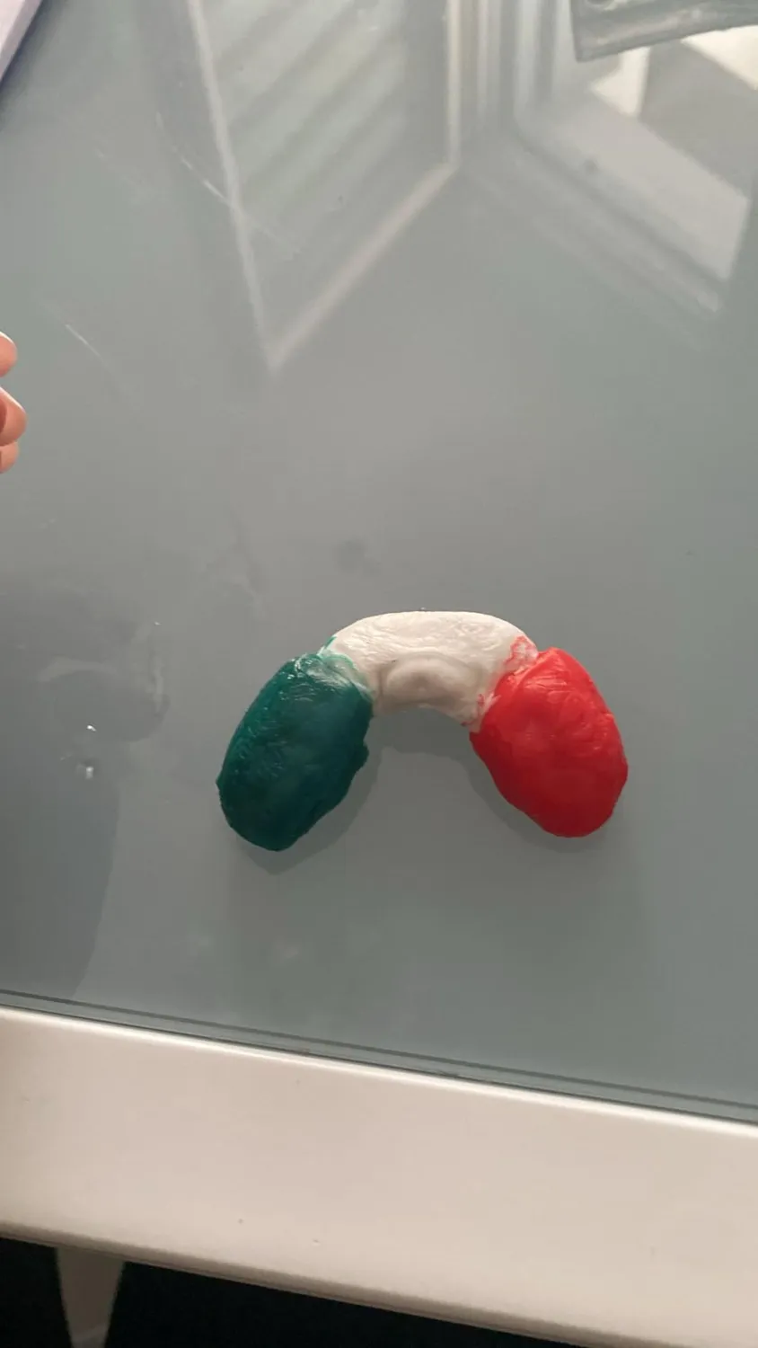 Leone 1947 Titan Junior paradenti bambino tricolore