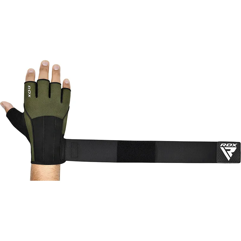 RDX W3 Guanti Palestra Allenamento Neri Imbottiti
