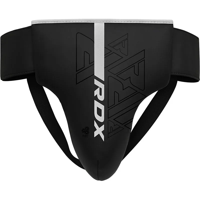 RDX F6 Kara Conchiglia MMA Thai Nero Protezione Inguine