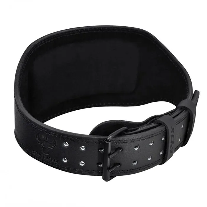 RDX Cintura Sollevamento Pesi Pelle 6 Pollici
