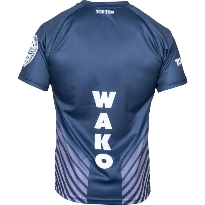 TOP TEN WAKO Rail t-shirt poliestere
