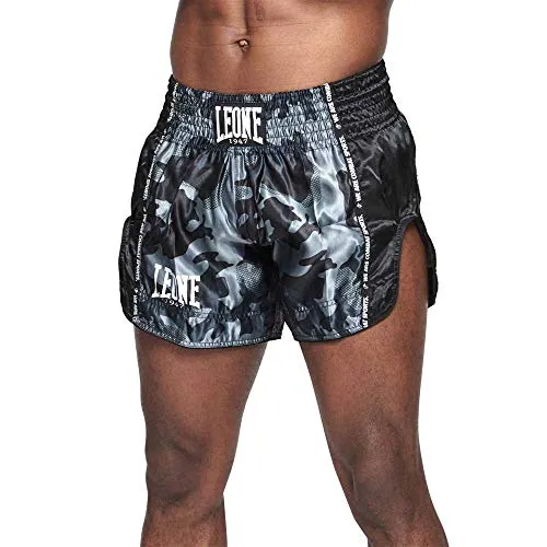 Leone 1947 AB961 shorts thai camo grigi satin