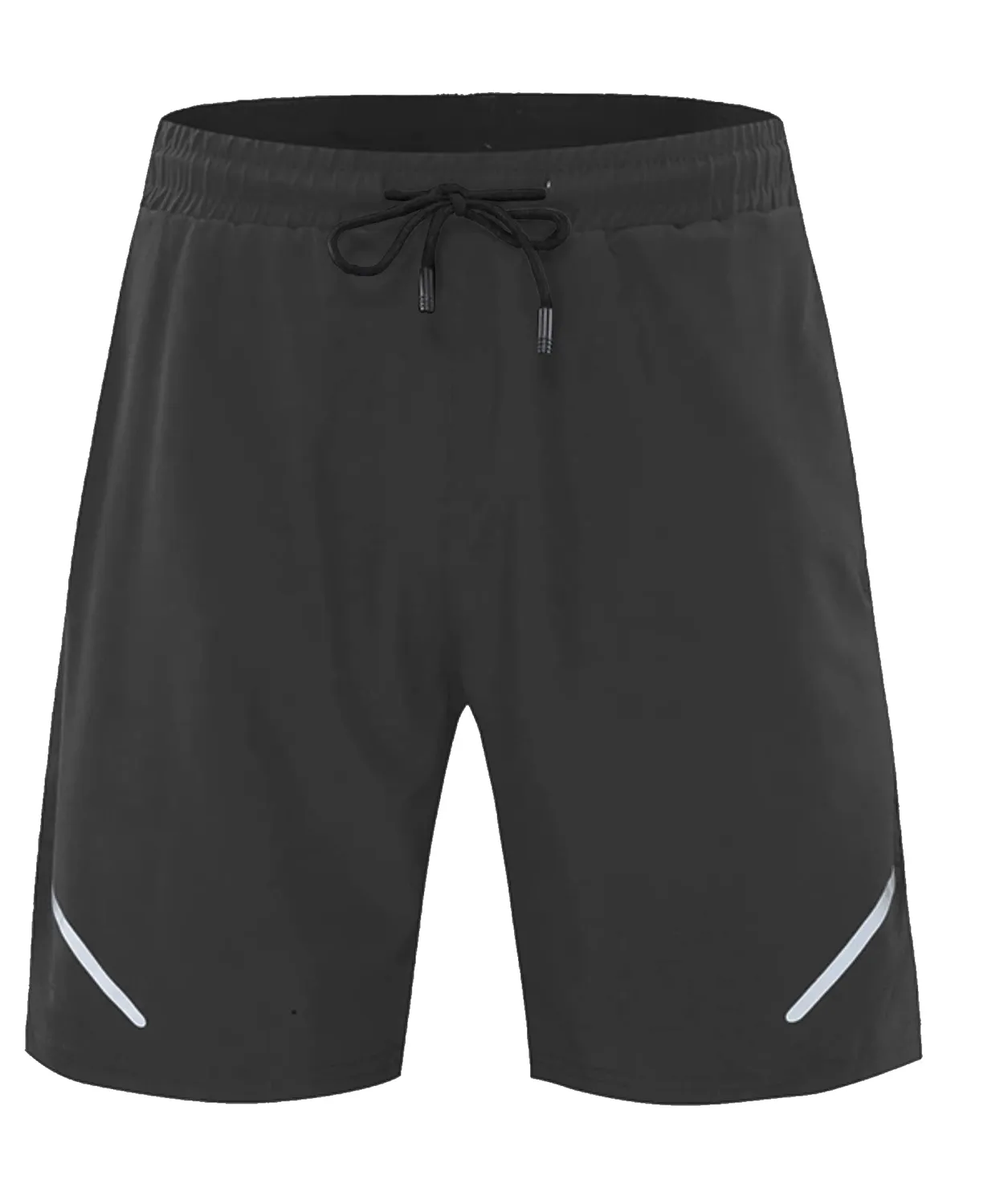TAO Pantaloncini Sportivi Leggeri Grigio XXXL Tasche Zip