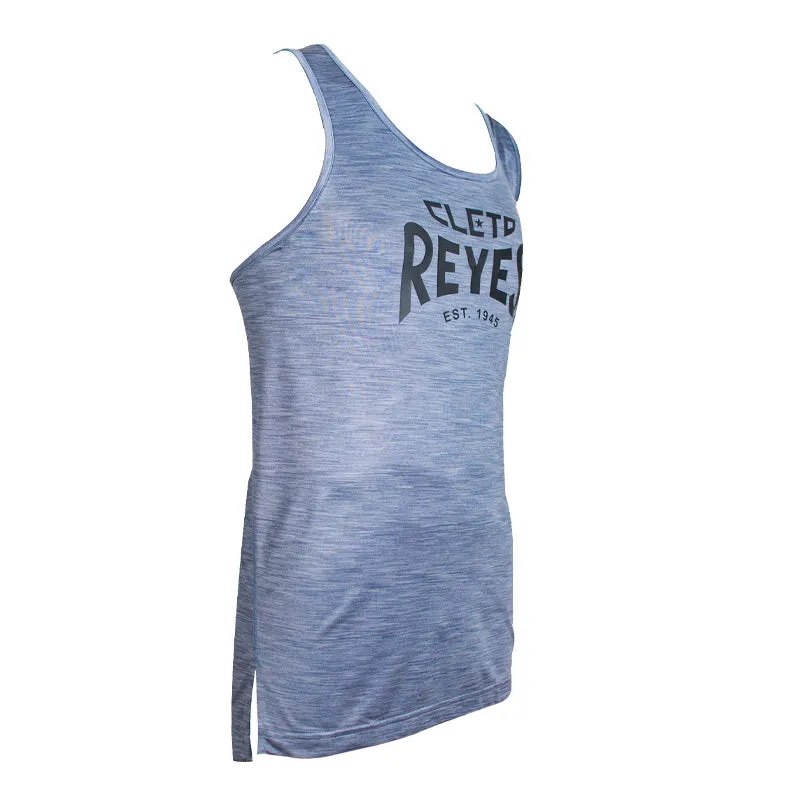 Cleto Reyes Tulio top training blu poliestere