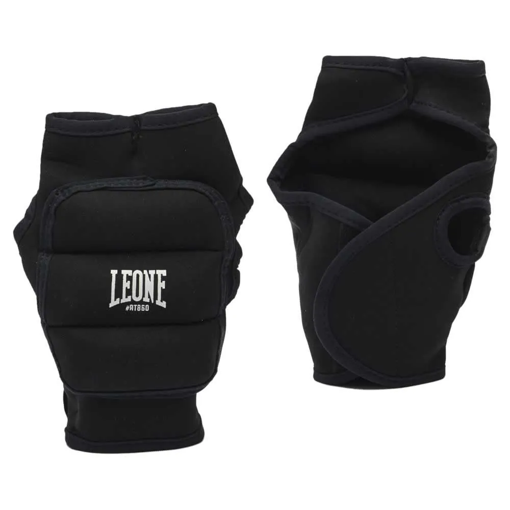 Leone 1947 AT860 guanti palestra neri taglia unica fitness