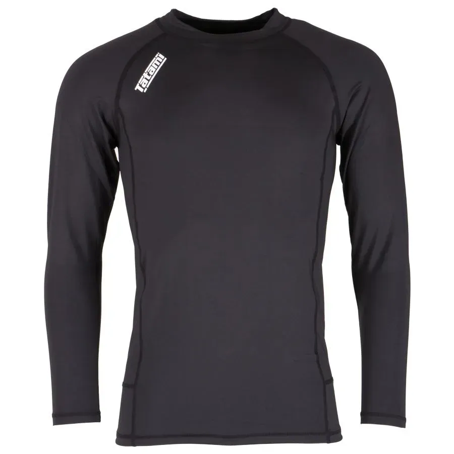 Tatami Fightwear Nova rash guard maniche lunghe nero