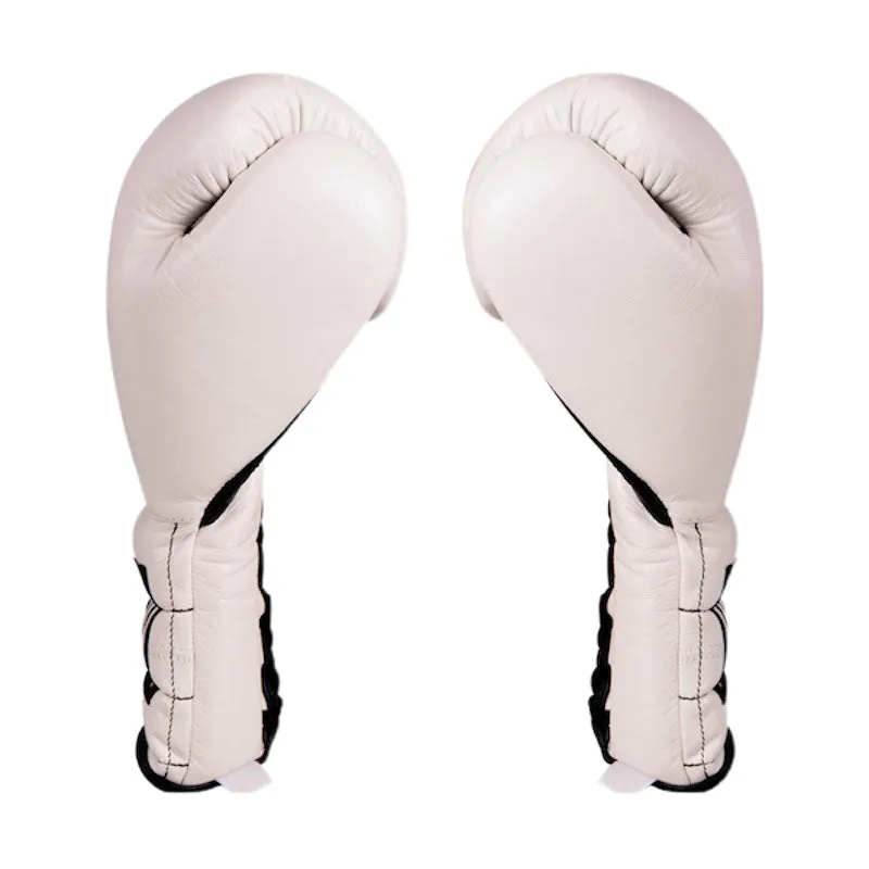 Cleto Reyes Traditional guanti boxe lacci pelle 14 oz neri