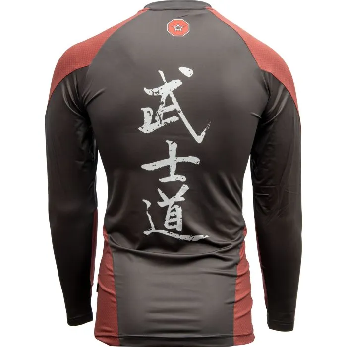 TOP TEN Budo Power Ink rash guard MMA elasticizzato