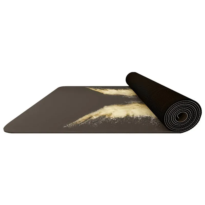 RDX D8 tappetino yoga gomma 6mm marrone