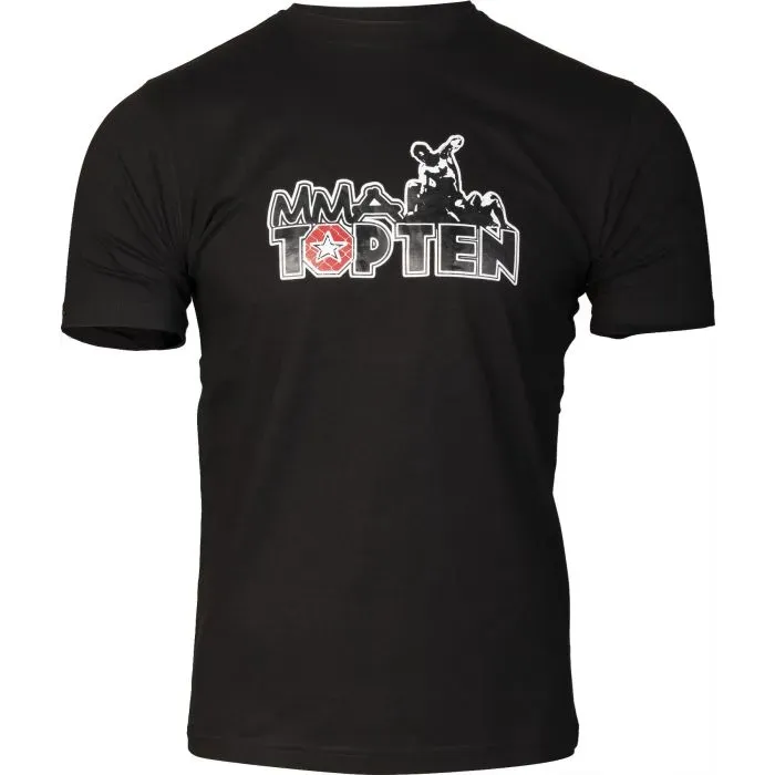 TOP TEN MMA Promo maglietta in cotone