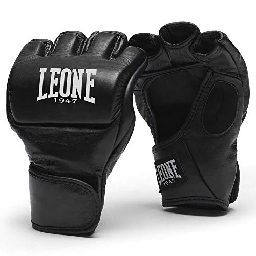 Leone 1947 Bellator GP115 Guanti MMA Nero S pelle bovino