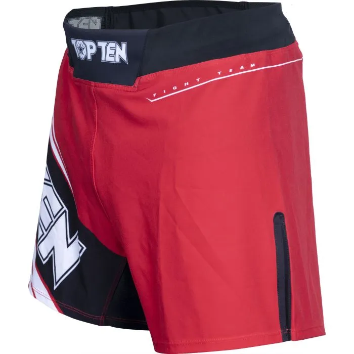 TOP TEN MMA Fight Team pantaloncini MMA elasticizzati