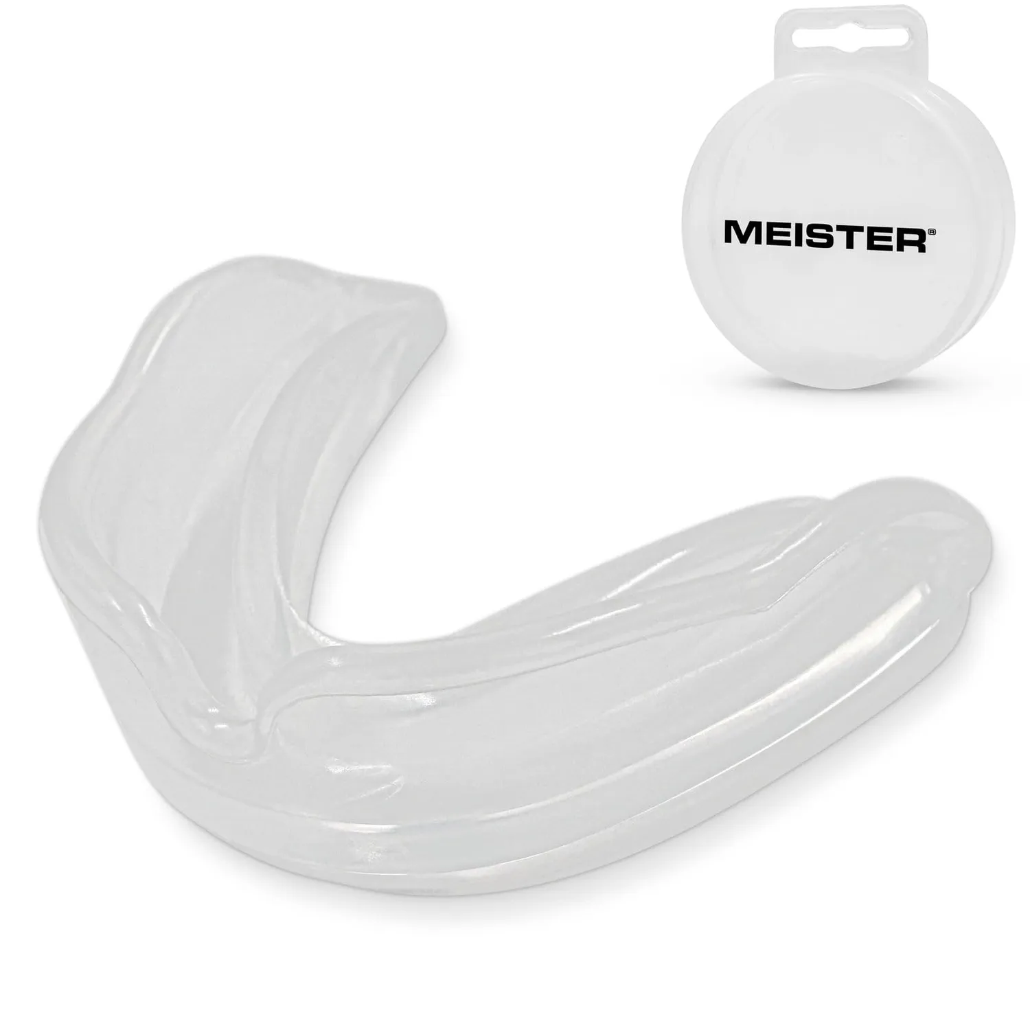 Meister MMA paradenti singolo modellabile con custodia