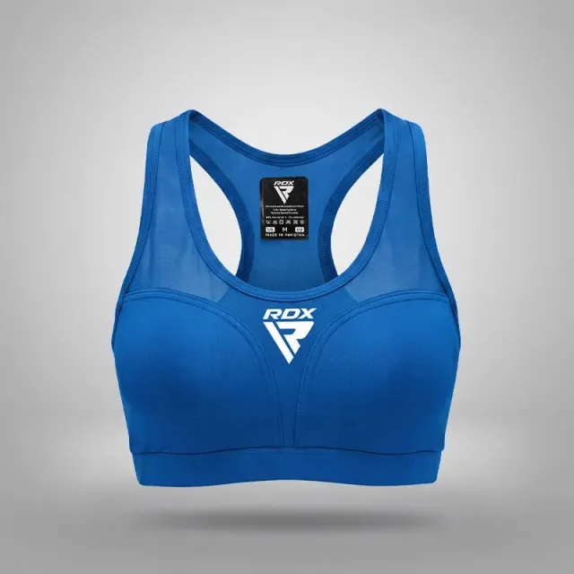 RDX Wako Approved Reggiseno Sportivo Nero Senza Cuciture