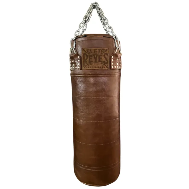 Cleto Reyes Vintage Costal Grande sacco boxe pelle marrone