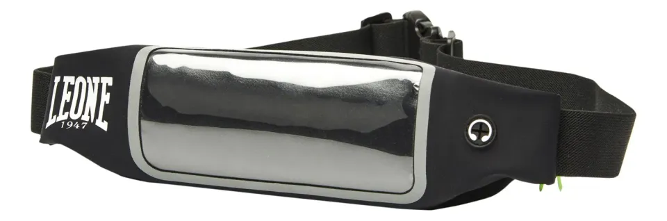 Leone 1947 AC933 marsupio nero porta cellulare sport