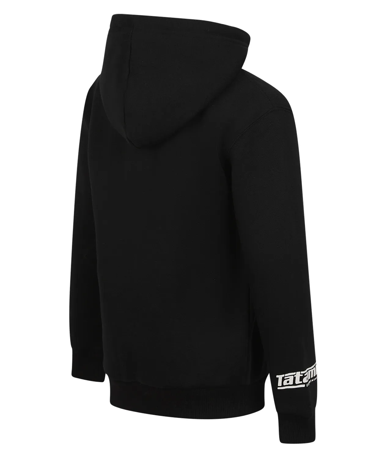 Tatami Globe Hoodie Bambini Nera con Cappuccio