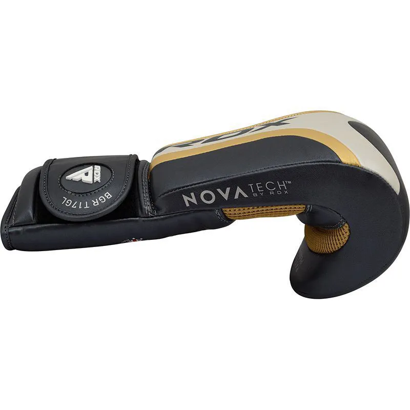 RDX Aura T17 guanti boxe dorati imbottiti
