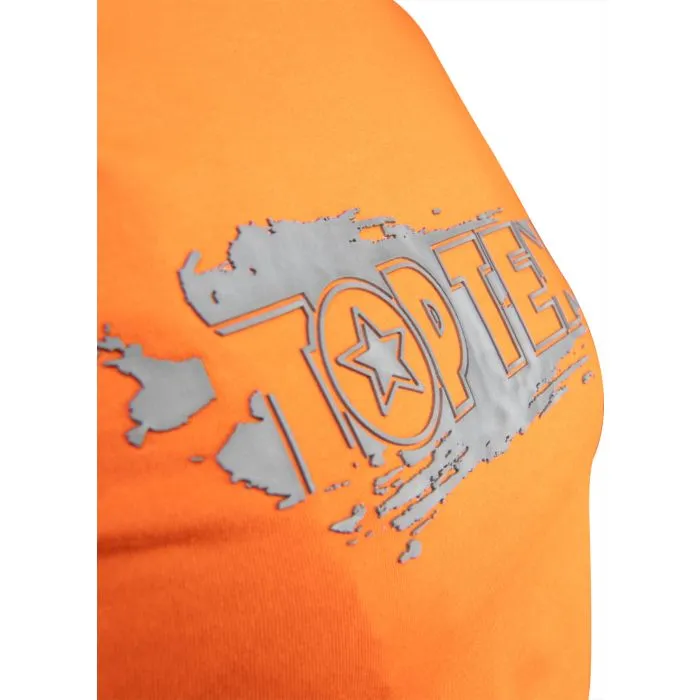 TOP TEN Power Ink 3D t-shirt donna cotone allenamento