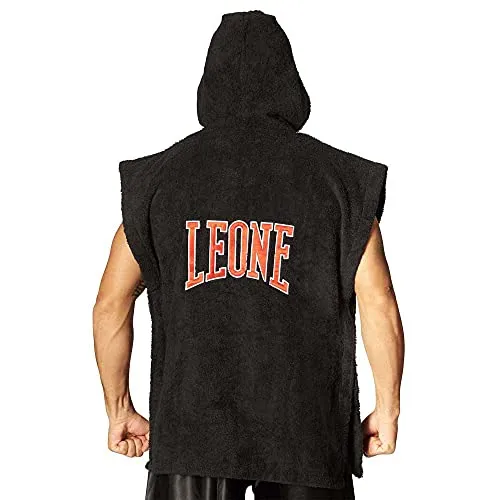 Leone 1947 Poncho Uomo Spugna con Cappuccio M