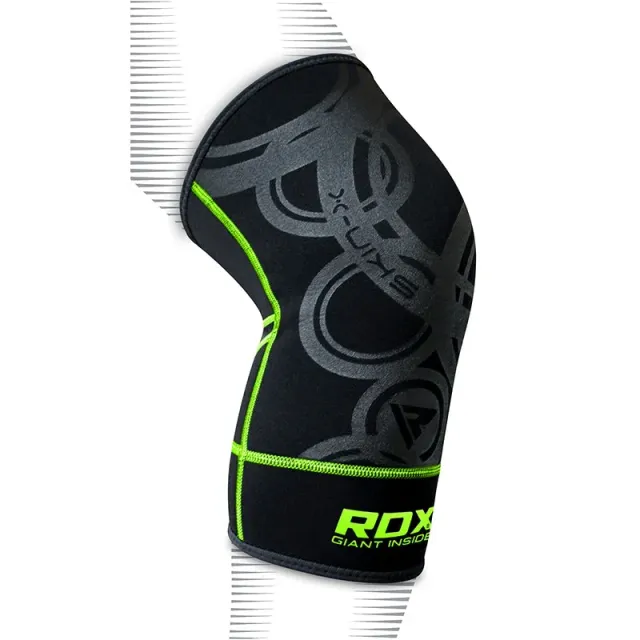RDX K1 Ginocchiera Compressione Verde Supporto Ginocchio