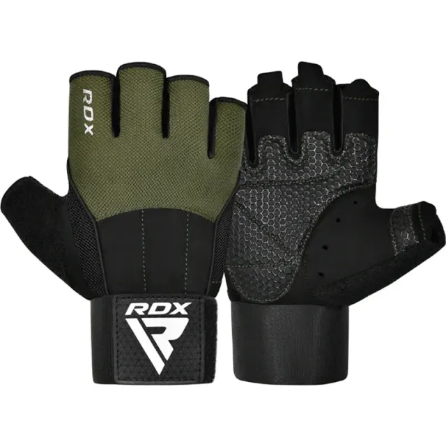 RDX W3 V3 Guanti Palestra Pesi Grip