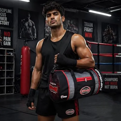 Farabi Sports borsa palestra MMA boxe Nero