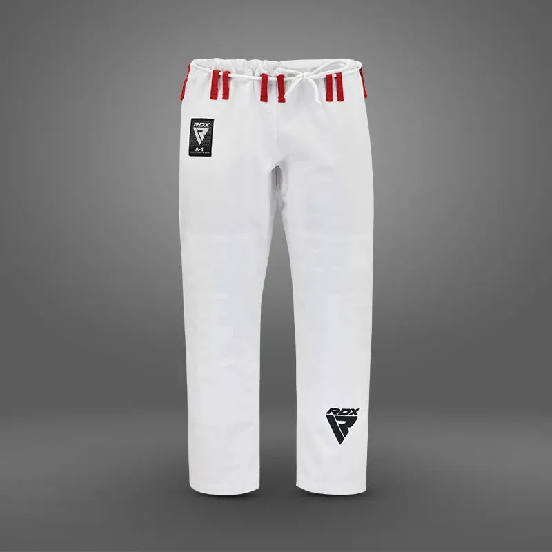 RDX T1 Titan kimono BJJ bianco 350 GSM