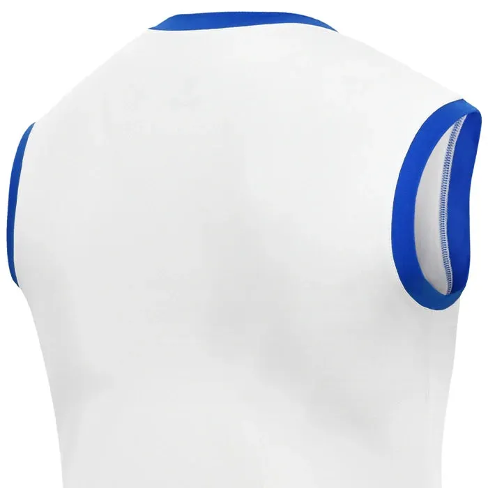 RDX WAKO top kickboxing bianco microfibra