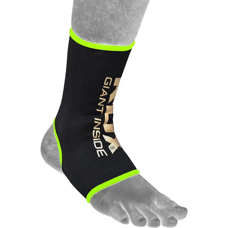 RDX AG cavigliera compressione verde elastica