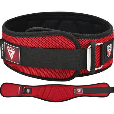 RDX RX4 Cintura Palestra Nylon Imbottita EVA