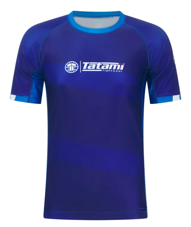 Tatami Nomad Rash Guard Maniche Corte Blu Navy Leggera