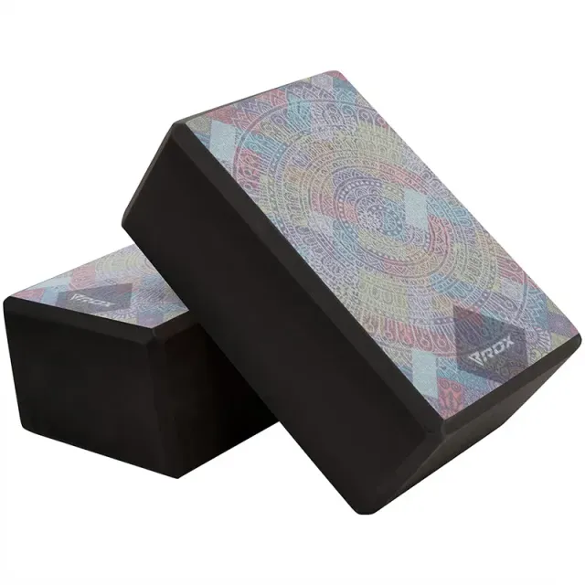 RDX D3 Blocco Yoga EVA Singolo Nero Antiscivolo